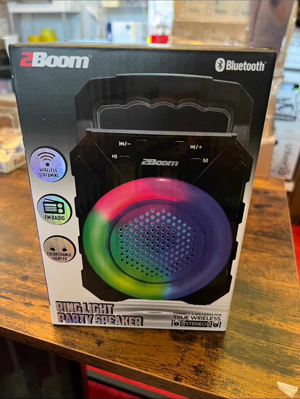 2Boom Ring Light Party Speaker